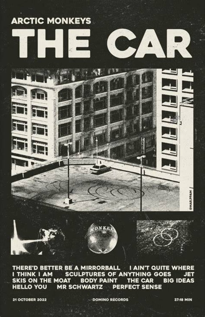 Arctic Monkeys The Car artwork