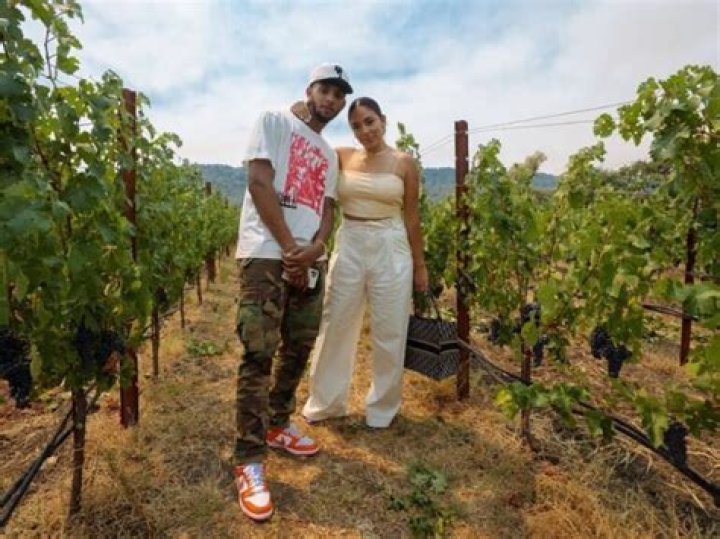 Cameron Payne and his girlfriend Lisa