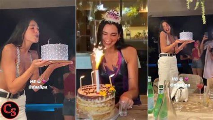 Dua Lipa Birthday party