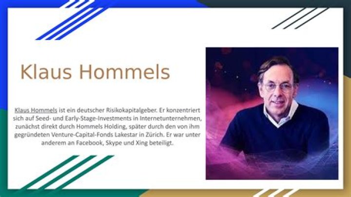 Klaus Hommels Fortune