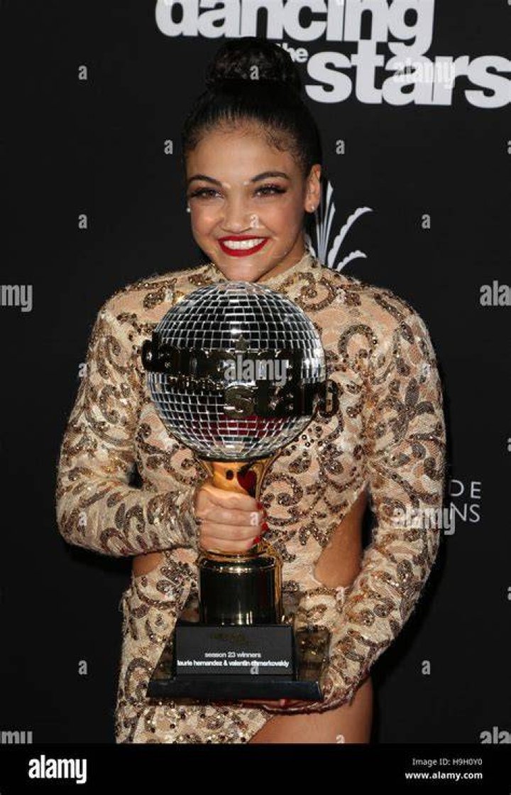 Laurie Hernandez Dancing With The Stars Argentine Tango Video Season 23 Week 9 &ndash; 11/7/16 #DWTS