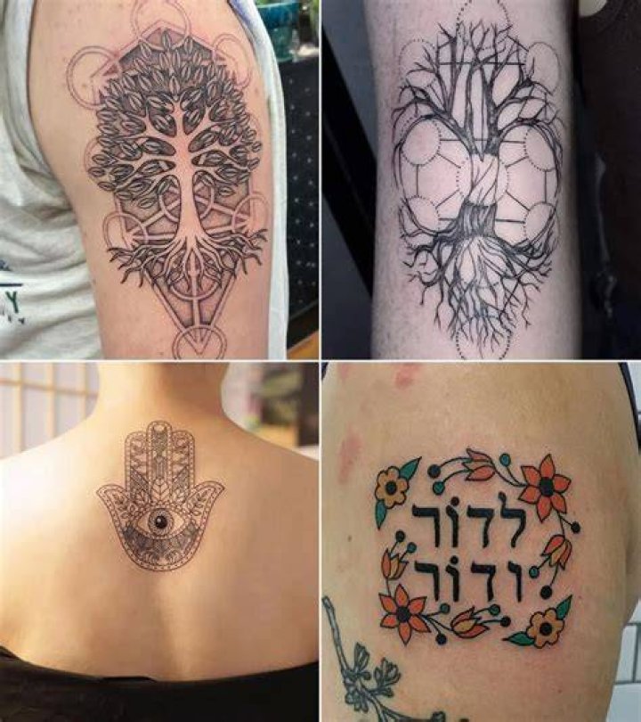 ‘Cross and Wings’ Tattoo