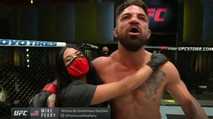 Mike Perry and girlfriend Latory Gonzalez