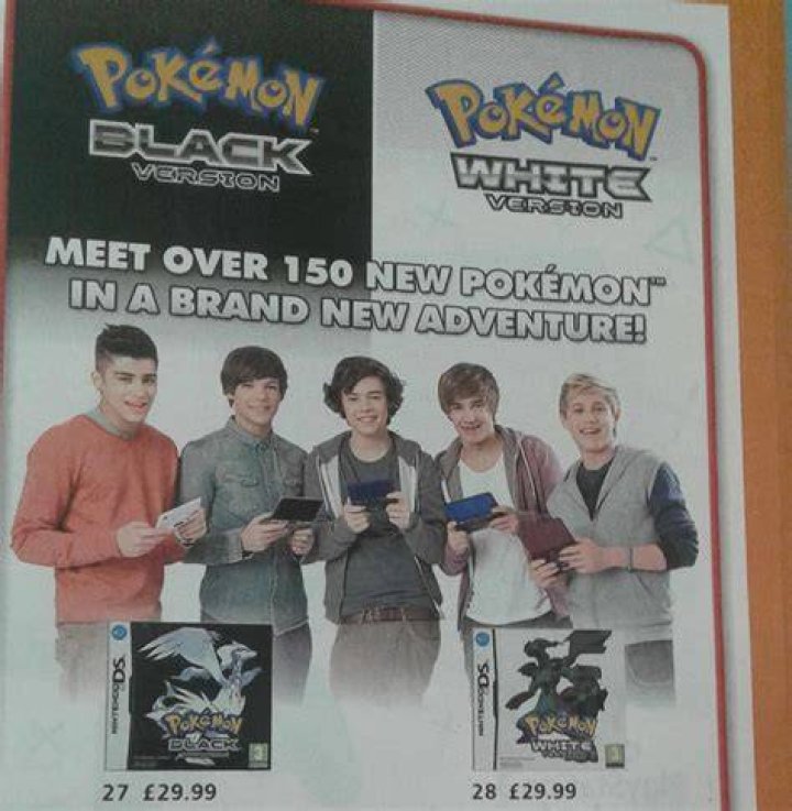 One Direction as Pokemon! 3