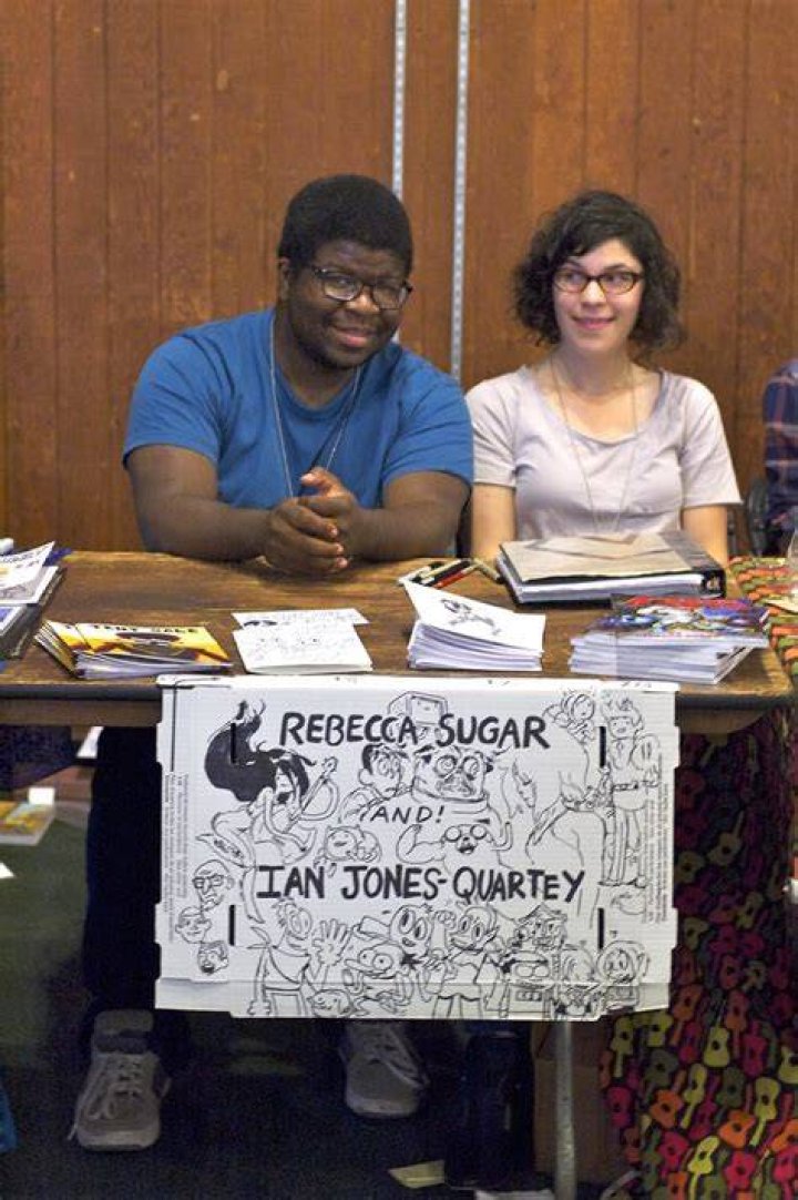 Rebecca Sugar, Ian Jones-Quartey's Girlfriend