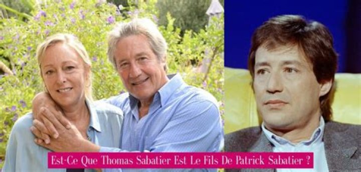 Thomas Sabatier Fils De Patrick Sabatier Thomas Sabatier Fils De Patrick Sabatier